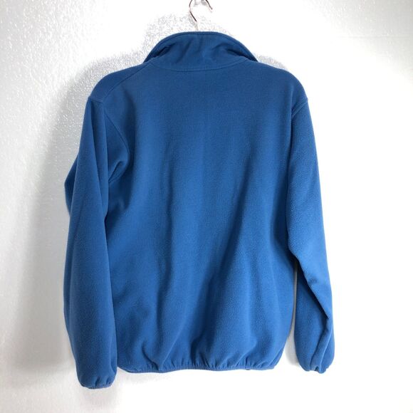 Orvis Mens Blue Full Zip Fleece Jacket with Pockets Size Small - Picture 2 of 8